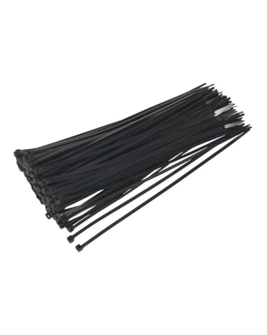 Cables Ties 12" - (4.8mm x 300mm) Black Pk100