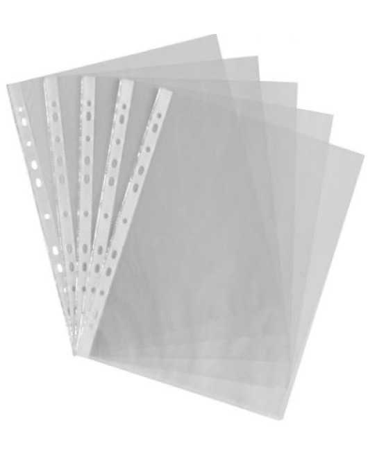Punched Pockets A4 Pk100