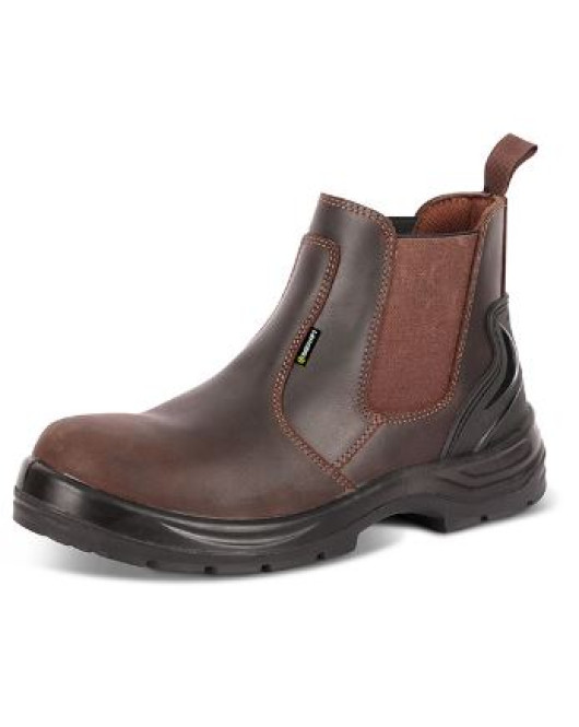 S3 Safety Dealer Boot Brown
