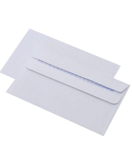 DL ENVELOPES PLAIN WHITE Pk1000