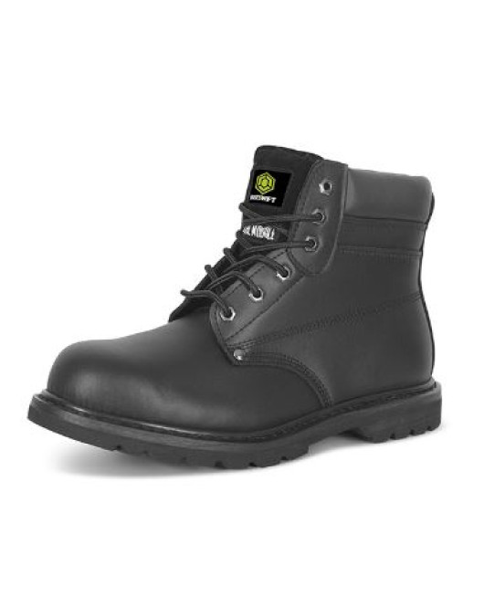 Black Welt Safety Boot Nubuck