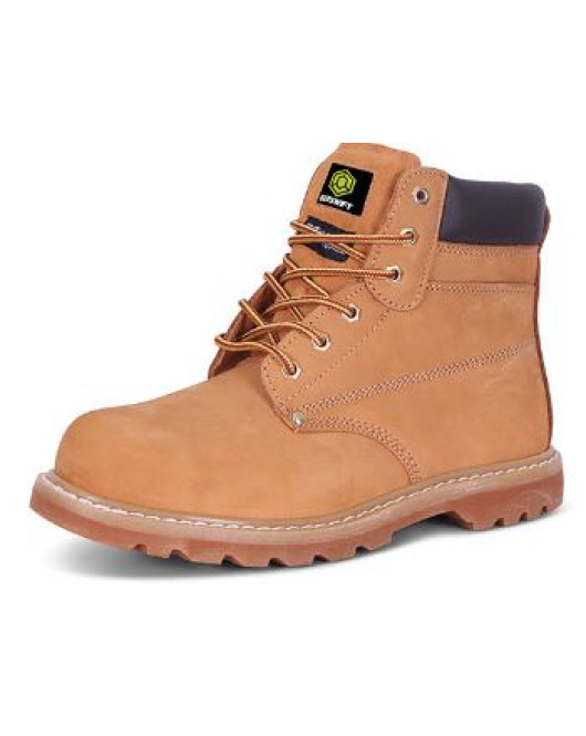 Honey Welt Safety Boot Nubuck