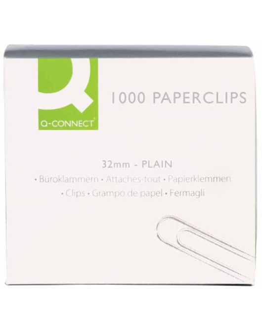 Paperclips Large 32mm Pk100