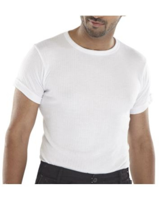 THERMAL VEST S/S WHITE