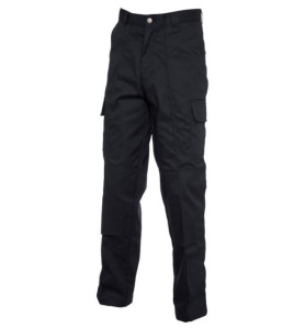 Black Cargo Trousers