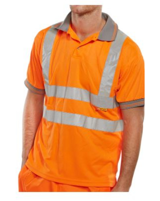Hi Viz Short Sleeve Polo
