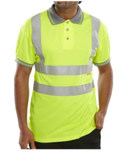 Hi Viz Short Sleeve Polo