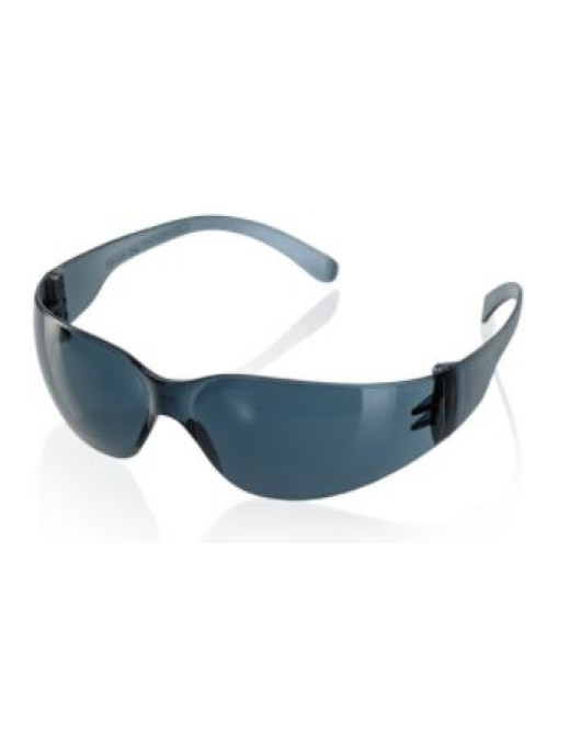 Ancona Wrap around Safety Glasses Smoked