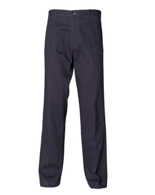 Teflon-coated flat front chino
