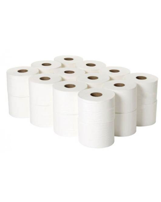 Micro Mini Jumbo Toilet Roll Pk24
