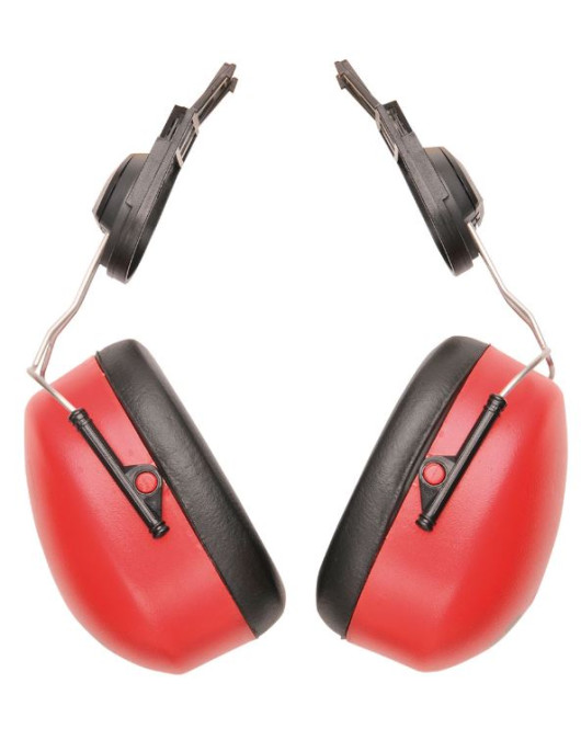 Endurance Clip-On Ear Protector Red