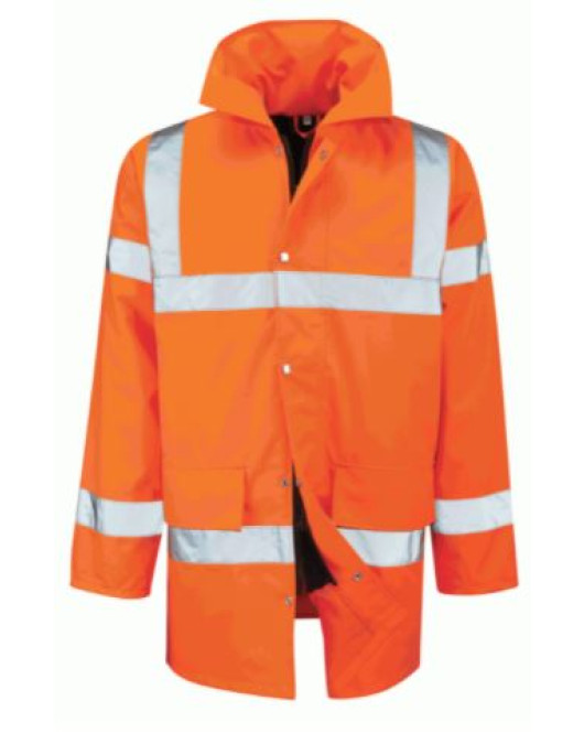 Orange Hi Vis Traffic Jacket