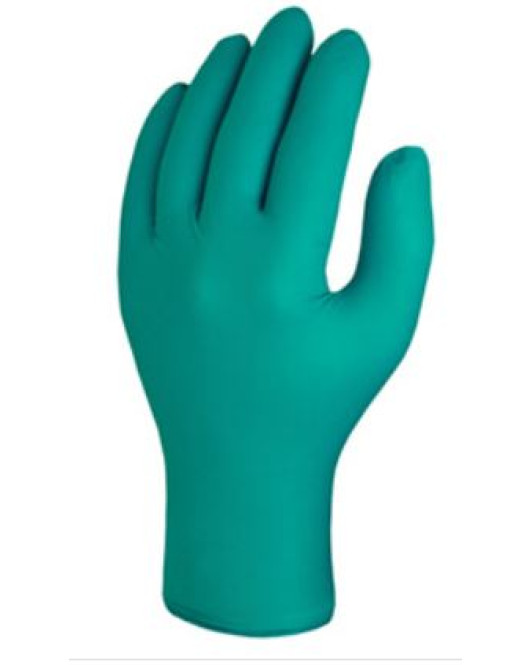 SKYTEC Teal/SHOWA Disposable Nitrile Gloves Pk100