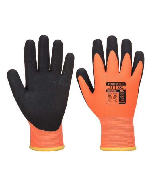 Thermo Pro Ultra Glove Orange/Black Pack 12