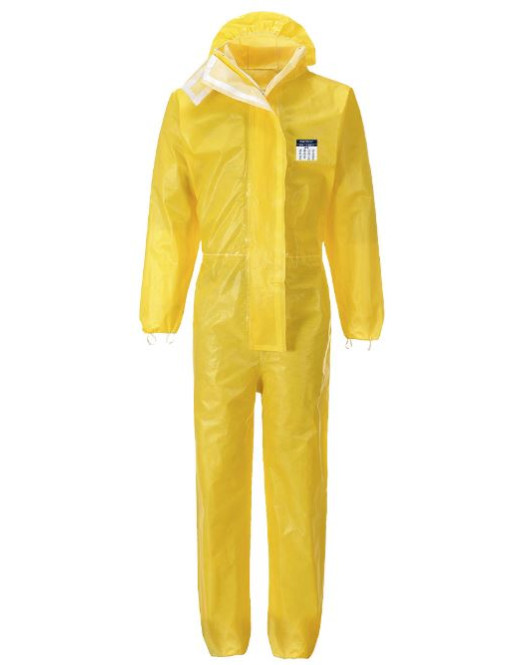 Portwest Yellow BIZ TEX Microporous Coverall