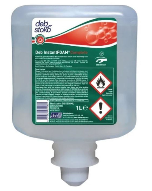 Deb Instant Foam Complete 1Ltr