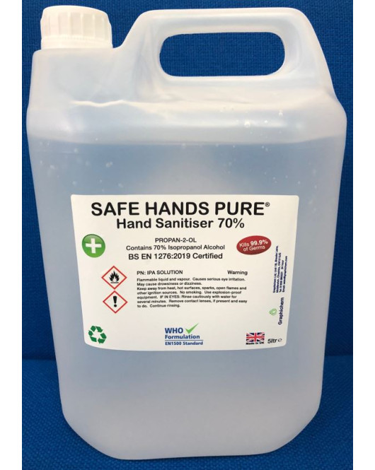 Hand Sanitiser Gel 5 Litre