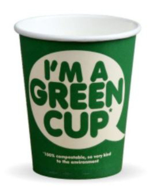 Recyclable Single Wall Hot Cup 12oz Pk1000