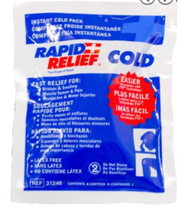 INSTANT COLD ICE PACK SMALL 4"x 6"