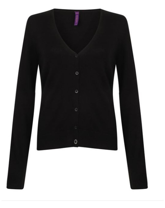 Ladies V-Neck Cardigan