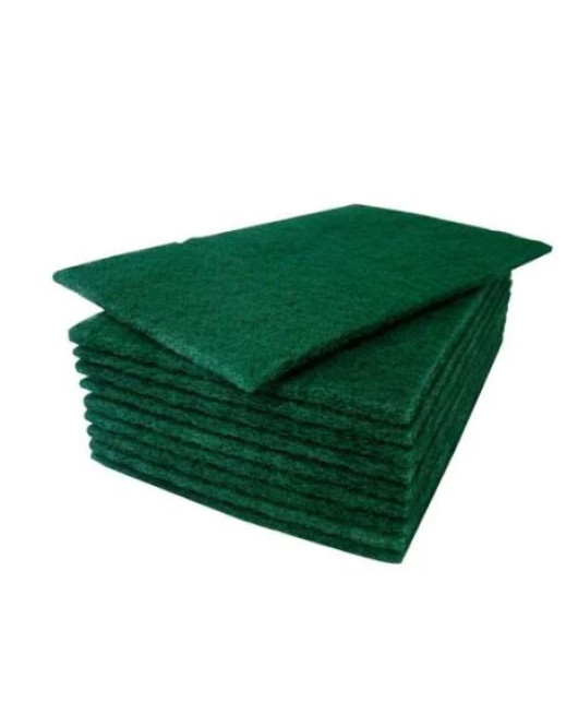 Green Tuffguy Scourers 23x15cm Pk10