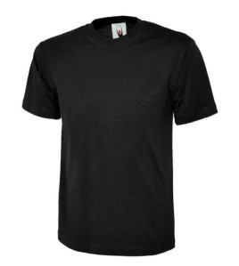 Round Neck Black T-Shirt