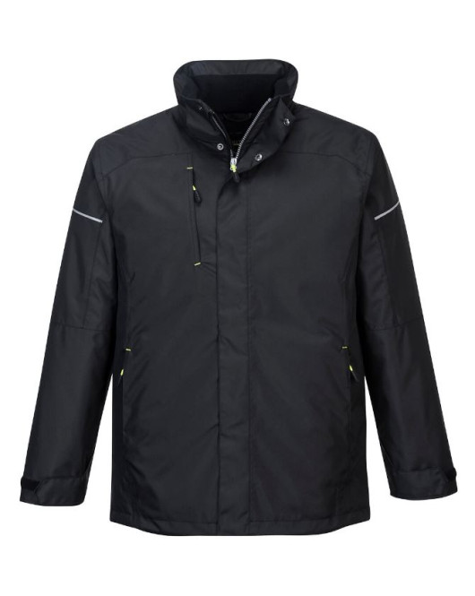 Portwest Black Winter Coat