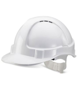 Economy White Hard Hat
