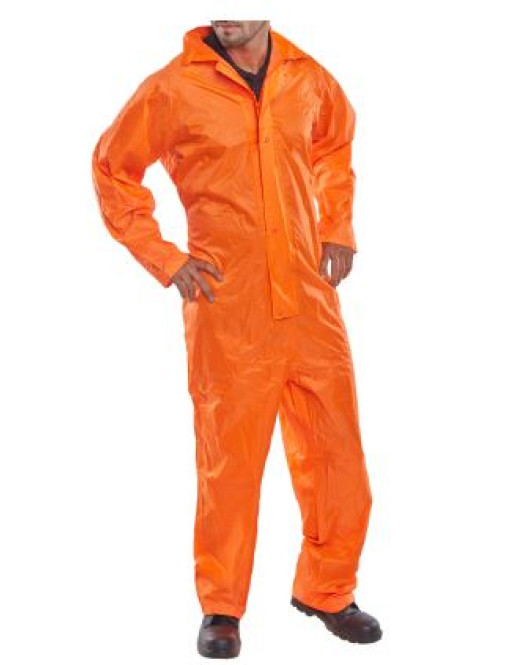 Nylon B-Dri Coverall Orange