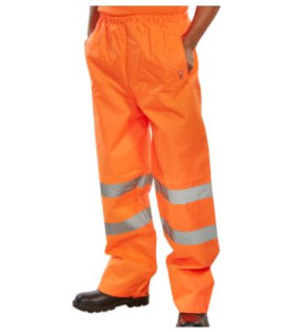 BSEEN Hi-Vis Overtrousers ISO20471 Orange