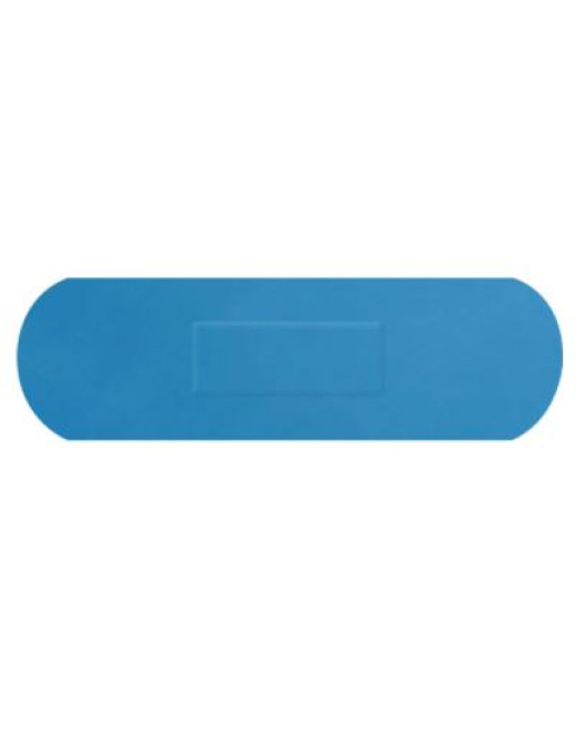 HYGIO PLAST BLUE DETECTABLE PLASTERS SENIOR STRIP Pk100