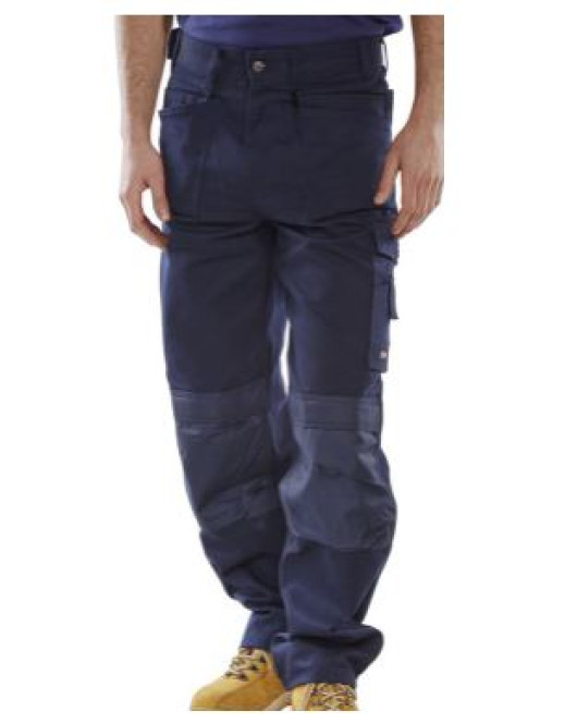 Click Premium Multi-Pocket Trouser (Navy)