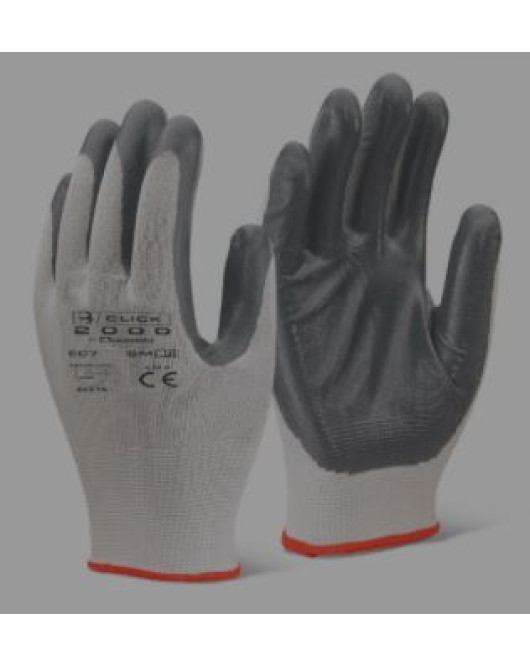 Nitrile Palm Coated Polyester Glove Pk10