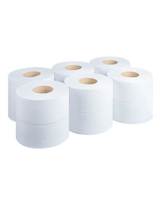 Mini Jumbo Toilet Rolls Pk12