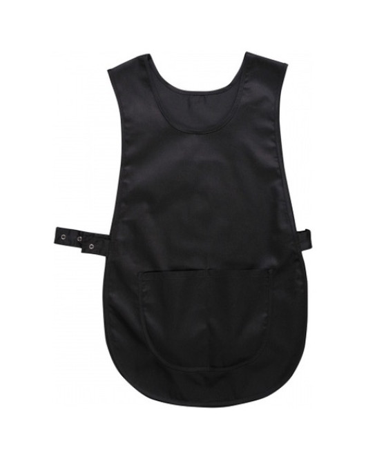 Tabard with Pocket Black
