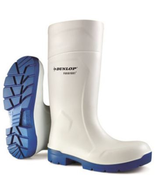 White Purofort Dunlop Safety Wellington
